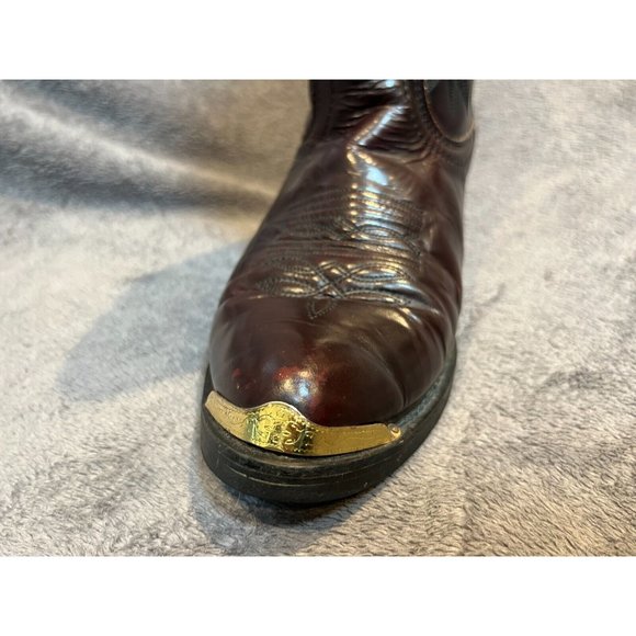 Laredo Leather Metal Tip Western Boots 12628, Mens Size 11 Extra Wide - Picture 9 of 13